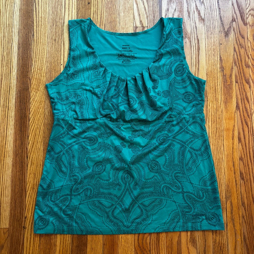 Patagonia Women's Teal Tank Xl